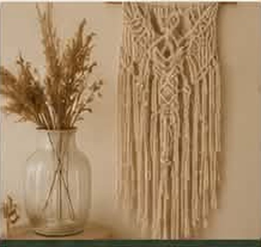 Boho Home — макраме стенно пано и суха декорация